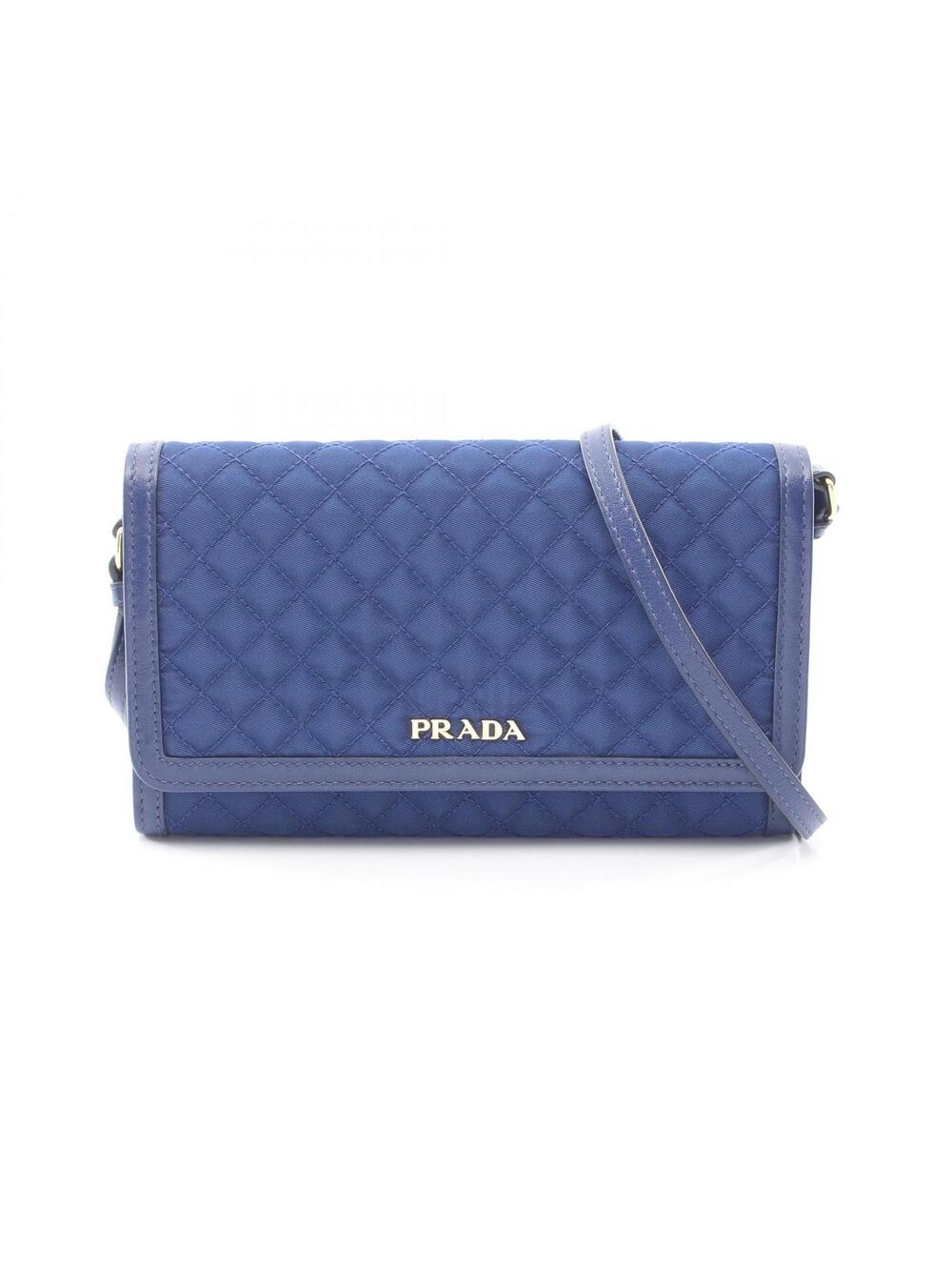 Prada Quilting Shoulder Bag Nylon #271436P43B